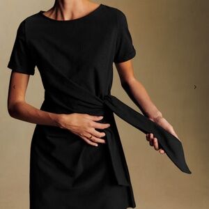 Sezane Pippa Short Tie Side Dress